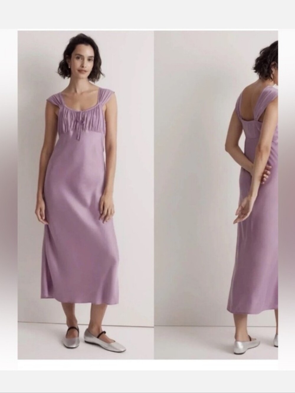 Madewell Lilac Slip Dress